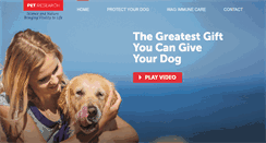 Desktop Screenshot of petresearch.com